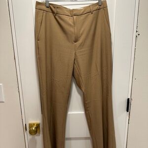 200021	Womens Dress Pant	Banana Republic	Sculpted Stretch 	Tan	10	Like New